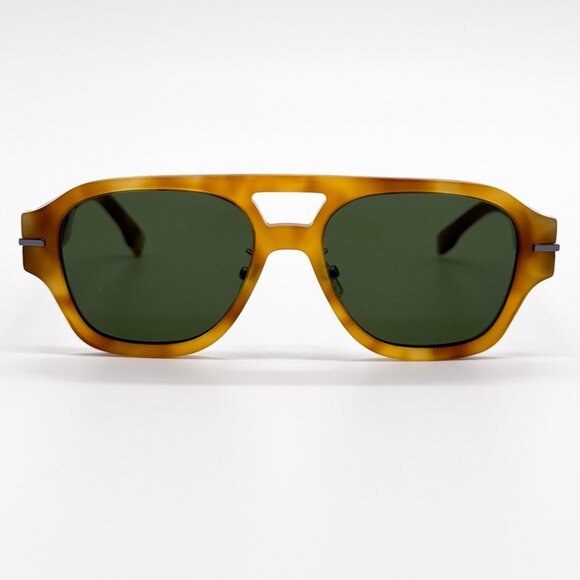 NEW FENDI FE40130F 55N SHINY LIGHT HAVANA UNISEX SUNGLASSES FENDI - Picture 4 of 14